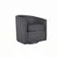 Fauteuil d'appoint pivotant en velours côtelé-127872536