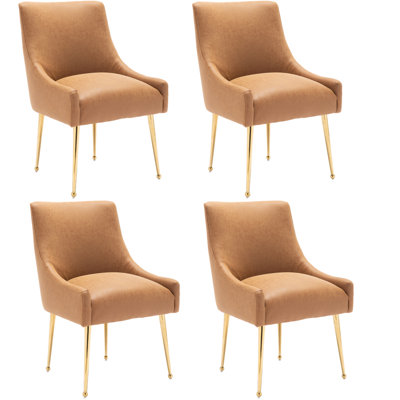 Zanthia Faux Leather Upholstered Dining Chair