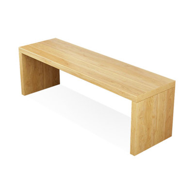 Bureaux rectangulaires en bois massif Burlywood
