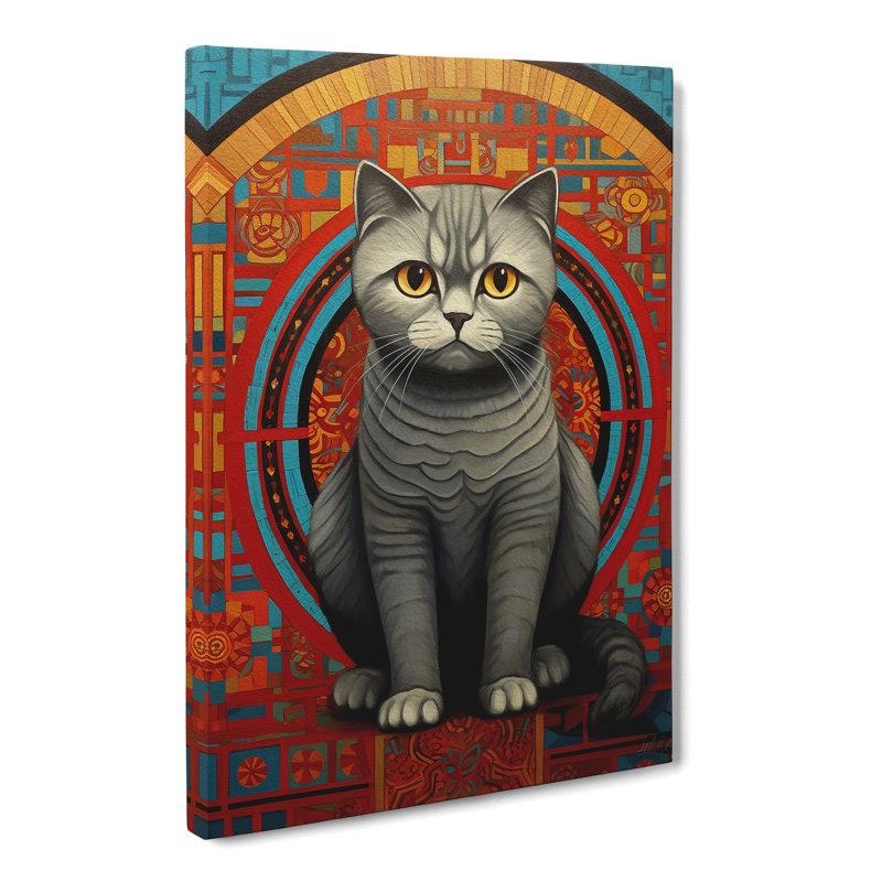 Cat - Print, 60cm H x 40cm W x 3cm D