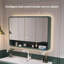 Meuble-lavabo sur pied latéral en bois d'hévéa avec rangement 39,37 po-1423661446