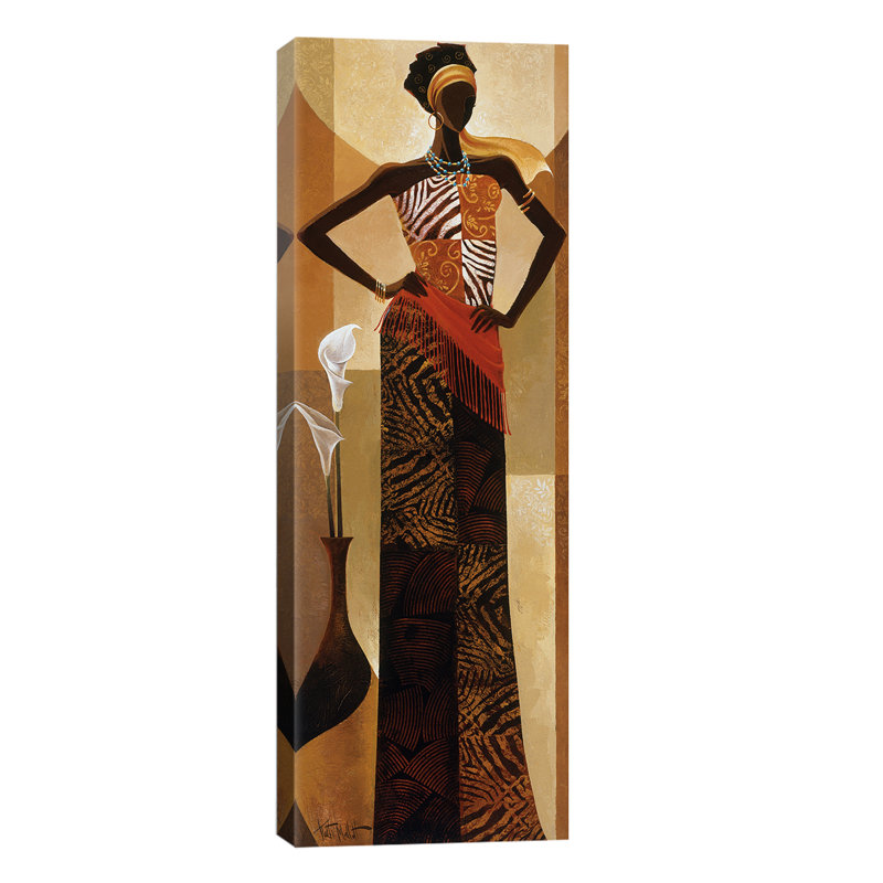 Amira by Keith Mallett - Wrapped Canvas Panoramic Print, 121.92 cm H x 40.64 cm W x 1.91 cm D