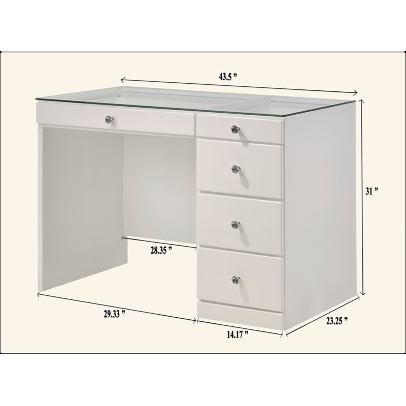 Meuble-lavabo 1 pièce 1 pièce Glam