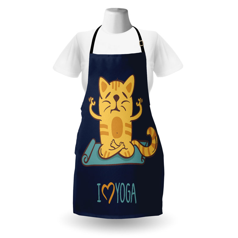 No Pattern Bib Apron