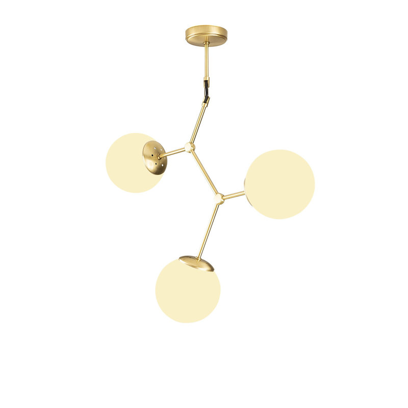 Navi 3 - Light Sphere Pendant, Gold