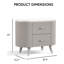 Ensemble de 2 tables de chevet Cavin Olivarez
