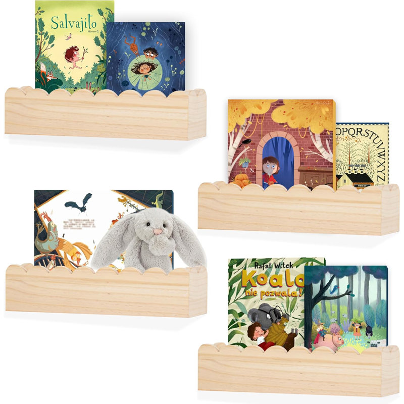 Ensemble de 4 étagères pour enfants
