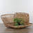 Set Of 3 Brown Rectangular Lattice Tobacco Table Top Baskets-50826588