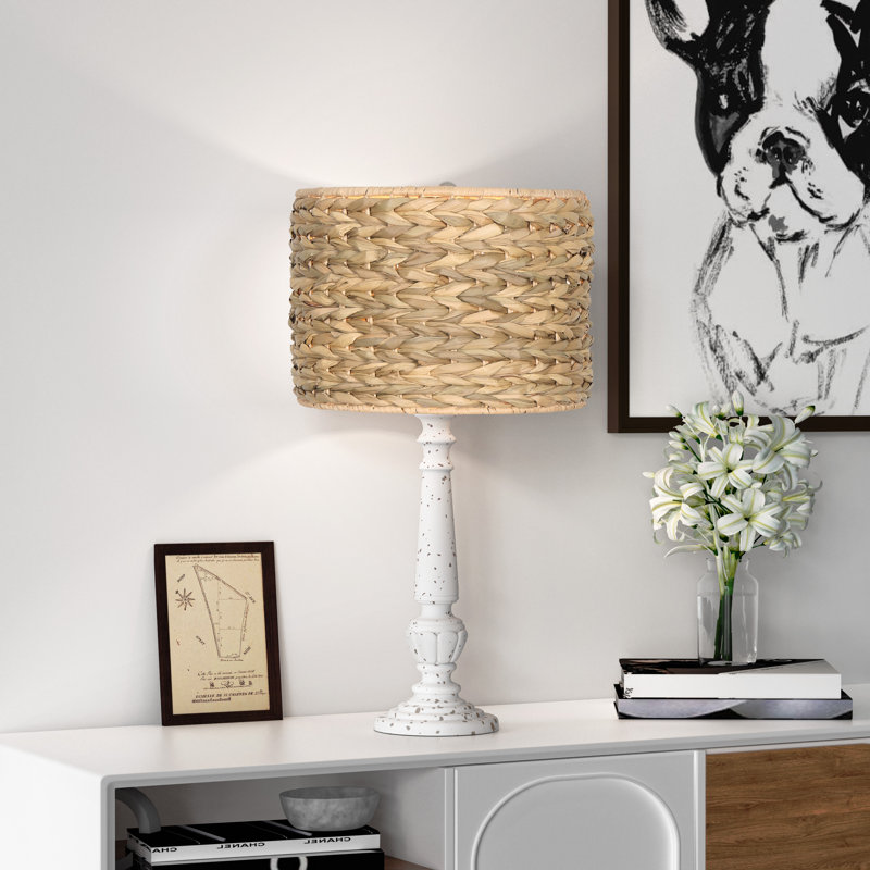 Maroa 62.5 Cm White Beside Table Lamp