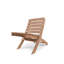 Chaise de patio pliante en PEHD entièrement assemblé Grandcourt-1323421346