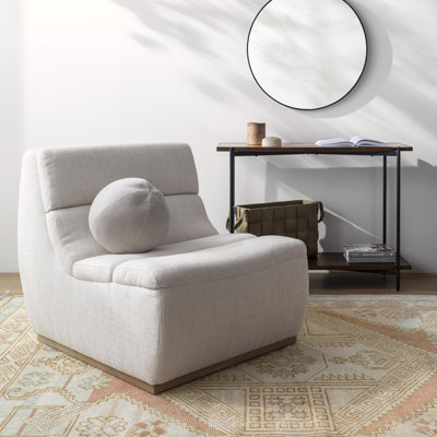 Chaise longue rembourrée Fusaye