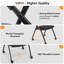 Ensemble de 2 chaises de salle de conférence empilables noires avec roulettes, chaise de bureau pliante avec dossier rebond pour la réception de formation