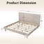 Gabrella Bed Frame Wood Platform Bed Frame with Sturdy Support Legs-1222234782