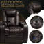 Luxury Adjustable Recliners With Top-grain Leather, Modern Style, Home Relaxation