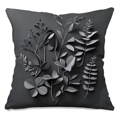 Coussin Leaves, coussins double face nature