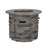 Outdoor 32" Fire Pit, Propane 40K . Top For Garden Leisure. Modern Design. Lightweight Concrete. Versatile Heating Option Diameter, Grey Top Garden. Concrete Construction. Heater
