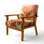 Chaise rembourrée Palm Trees - Fauteuil Terracotta Palm Vibes I-2108879363