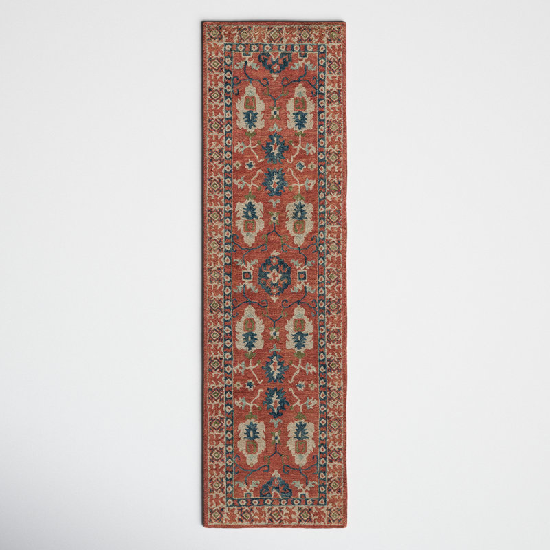 Adrien Wool Oriental Indoor Rug, Runner 2'3" x 8'