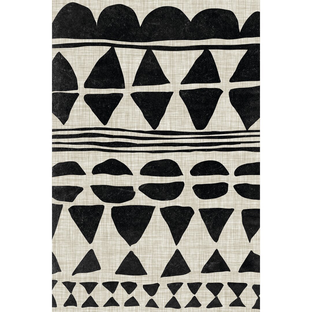 Leinwandbild Monochrome Quilt II von Melissa Wang