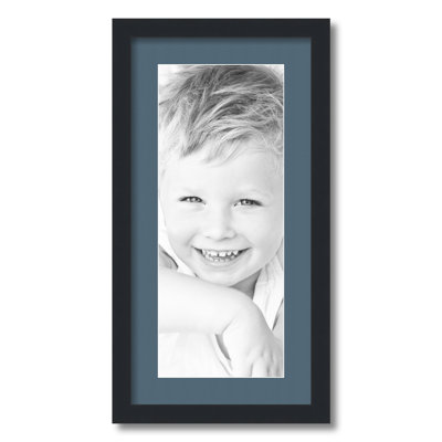 Wood Matte Picture Frame with Mat