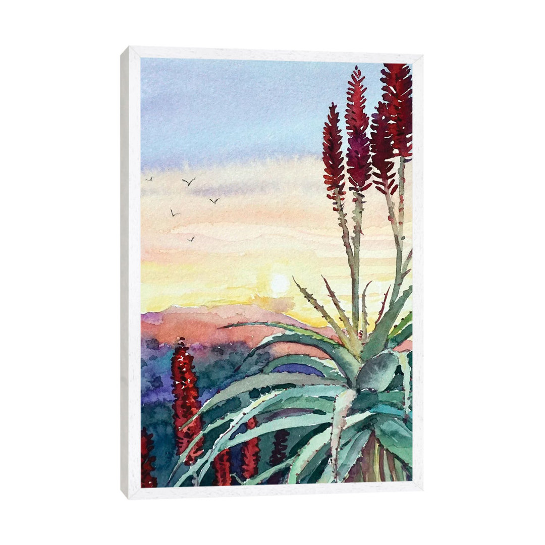 Topanga Sunset #4 by Luisa Millicent - Painting on Canvas