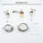 CASAINC Widespread 2 Handles Bathroom Sink faucet