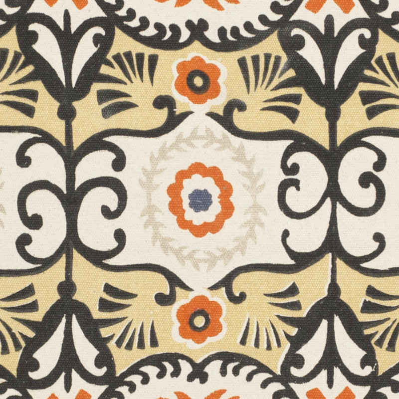 Allison Cedar Brook Hand Loomed Cotton Ikat Rug, 7'3" x 9'3"