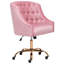 Duerr Velvet Office Chair-1010065675