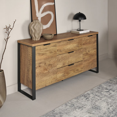 Apogee 150 Cm Wide 3 Drawer Sideboard