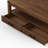 Rectangular Coffee Table With Two Storage Drawer And 2-tier Storage Shelves-731840008