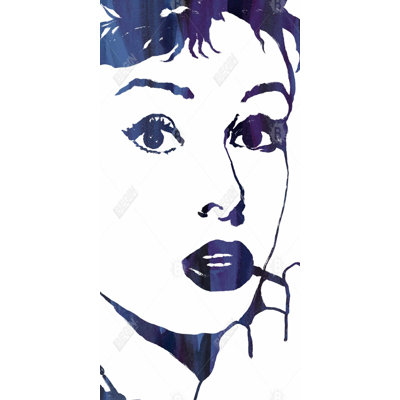 Audrey hepburn: cigarillo - 15.75"x31.50" Desk mat