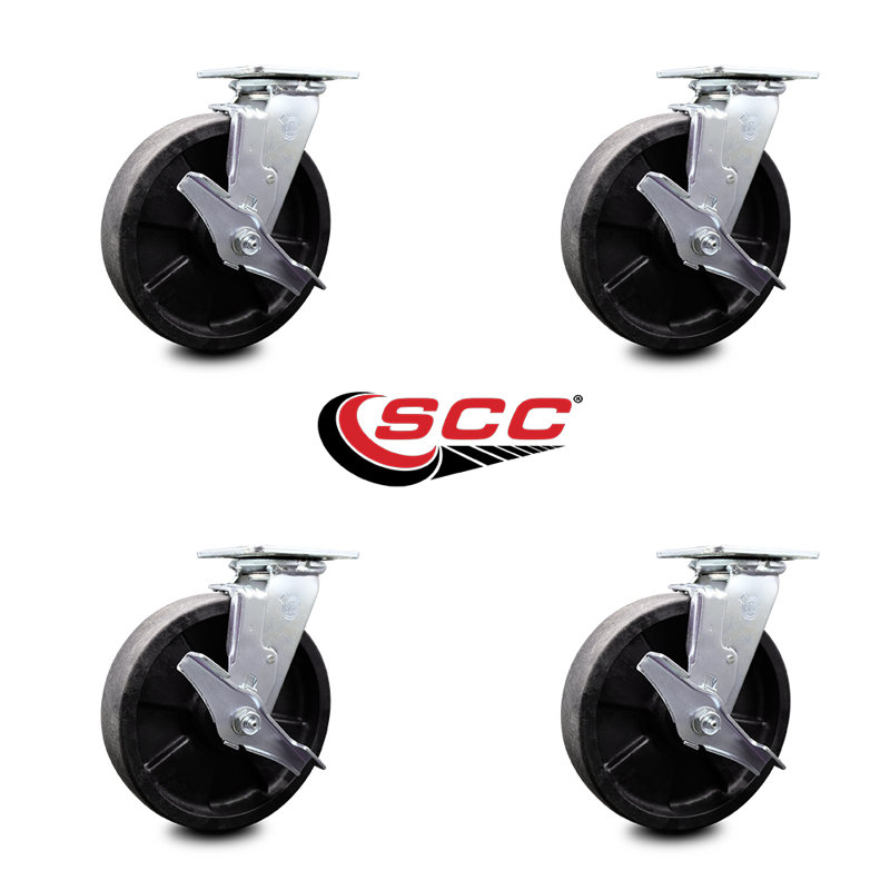 Glass Filled Nylon Caster