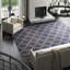 Geometric Area Rug in Gray