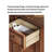 American 19 Pair Shoe Storage Cabinet