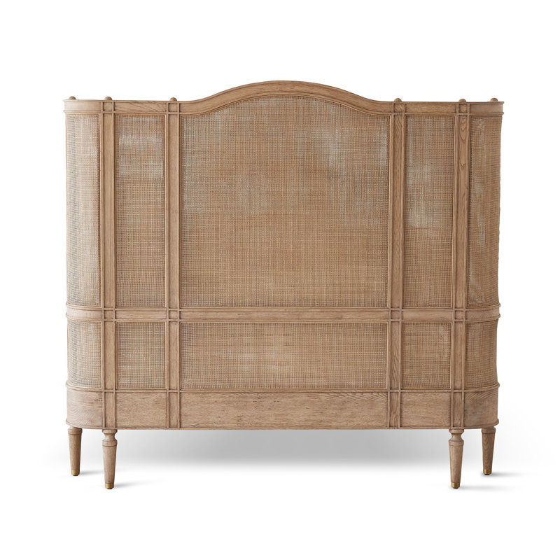 Solid Wood Bed, Natural, King