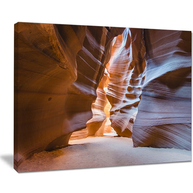 DesignArt Antelope Canyon Glow Inside On Canvas Print - Wayfair Canada
