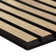 SereniSlats 94.5 In. x 9.5 In. 3D Fluted Wood Slat Acoustic Sound Absorbing Wall Paneling
