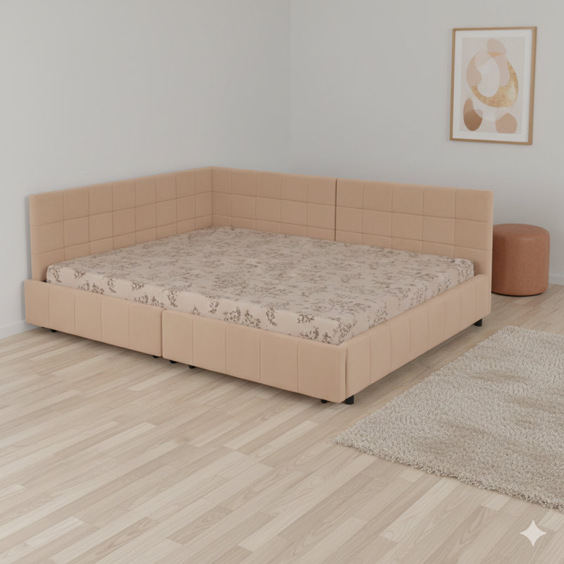 Full-Sized Upholstered Tufted Storage Bed Frame With A Sofa Bed Design, Including A Comfortable Backrest And Armrests, Suitable For Bedroom Or Living Room, In Velvet Pink (Dimensions: 80.5" X 59" X 29.5").