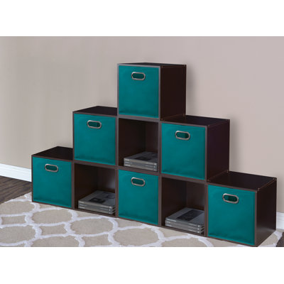 Niche Cubo Foldable Fabric Storage Bin with Label Holder