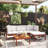 5 Piece Sofa Seating Group with Cushions