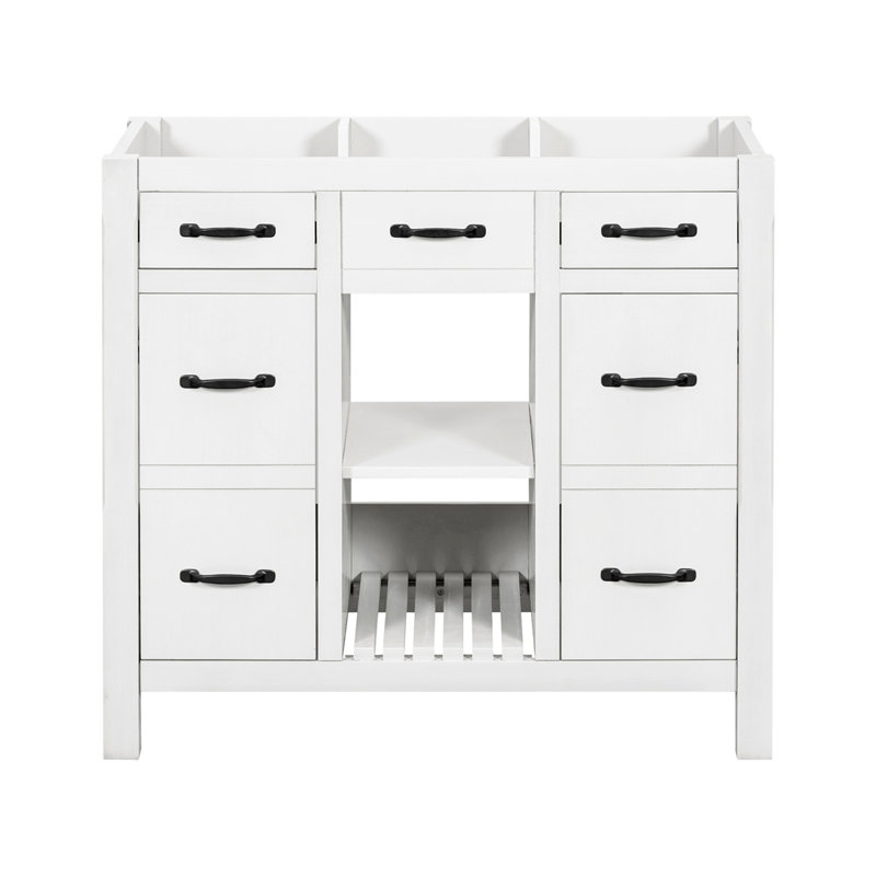 Meuble-lavabo 36 po sans lavabo, Blanc