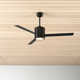 52'' 3 Blade Ceiling Fan with LED Light Kit