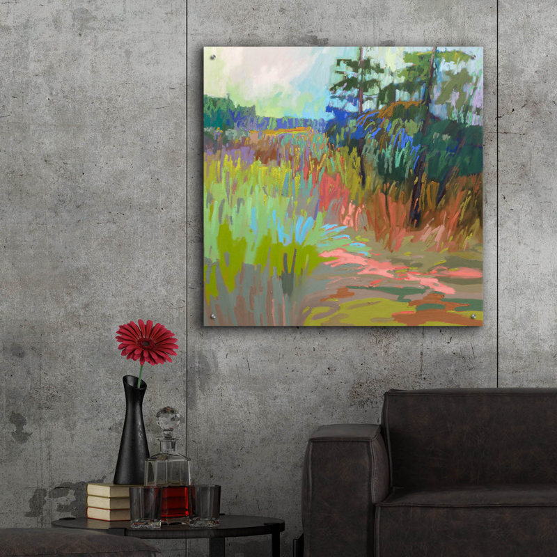 «Out There» de Jane Schmidt, H 36 po x l 36 po