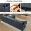 Canapé modulaire moderne en forme de L avec repose-pieds et coussins amovibles - Canapé en lin confortable pour les petits espaces de vie-1576997614