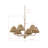 Rosalie 6-Light Chandelier, Natural