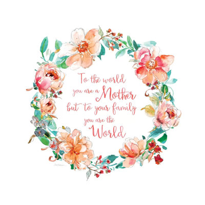 You Are the World 1 Piece Wrapped Canvas Wall Art