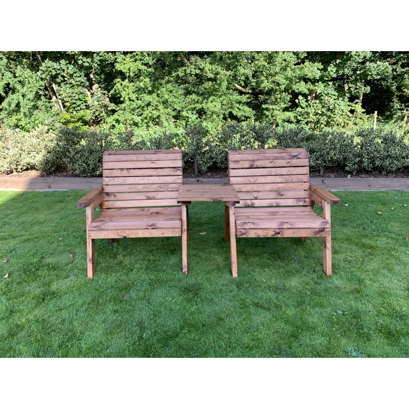 Olinger Solid Wood Outdoor Bench