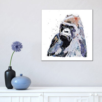 Grand garçon Gorilla par Edwatercolours-impression