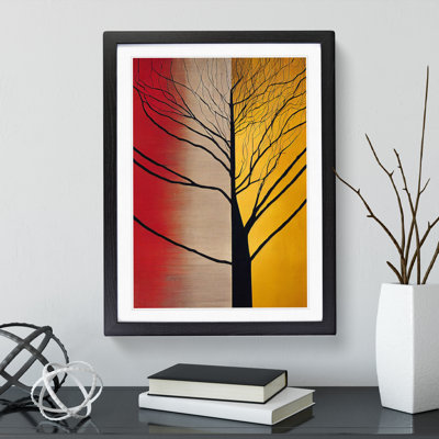 Abstract Tree Painting No.3 - Wall Art