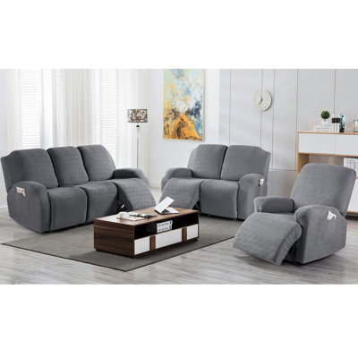Housse pour fauteuil inclinable avec poches Wald